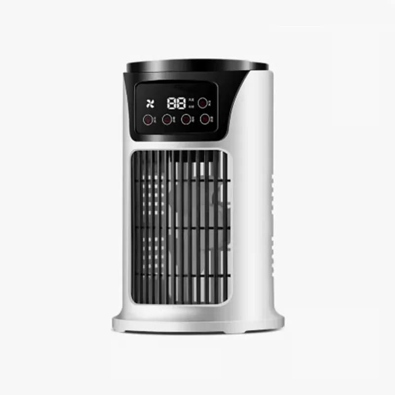USB Desktop Air Cooler Fan, Standard Model, White - Main