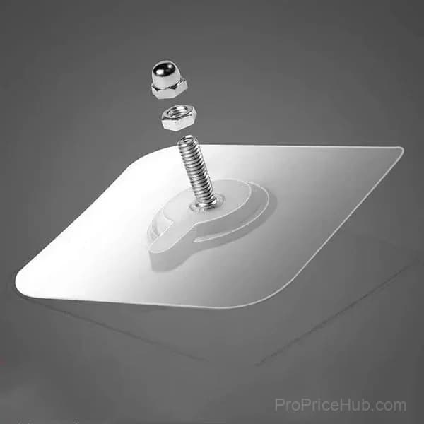 No-Drill Screw Stickers - Wall Adhesive Hooks, 10 Pack - View 2