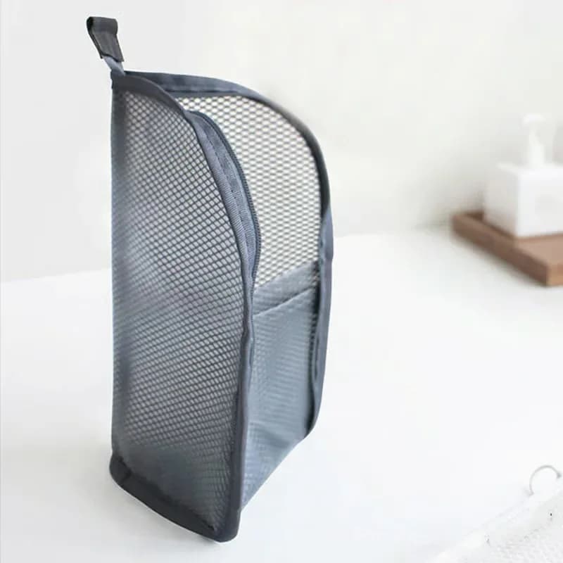 Portable Lightweight Travel Toiletry Bag, White, 1 Piece - View 6