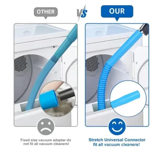 Dryer Vent Cleaner Kit, 1-Piece Lint Removal Tool - View 3
