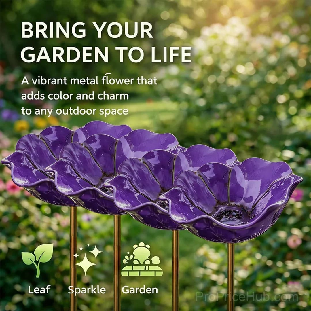 Handmade Metal Flower Garden Stake - View 32