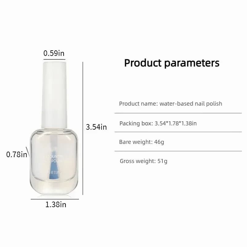 ENCOUNTER Water-Based Nail Polish – Safe, Breathable & Easy to Remove - View 2