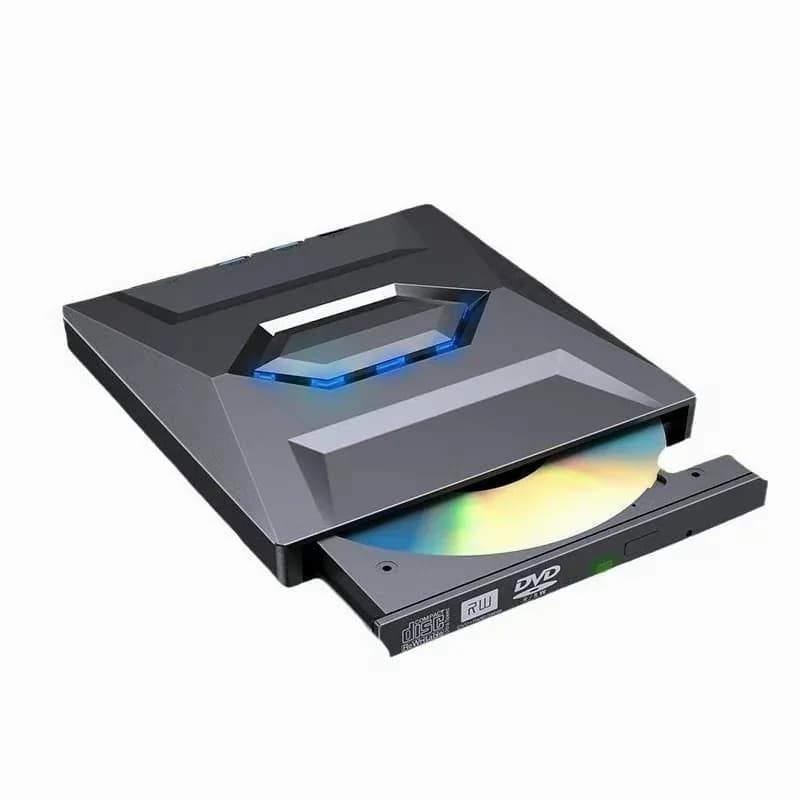 USB 3.0 Type-C External CD/DVD Burner with SD/TF Reader & Hub - View 1