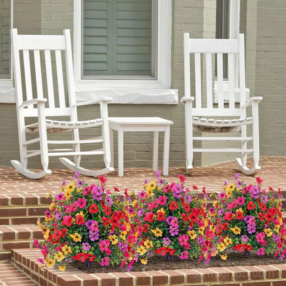 No-Fade Outdoor Hanging Artificial Flowers - View 8