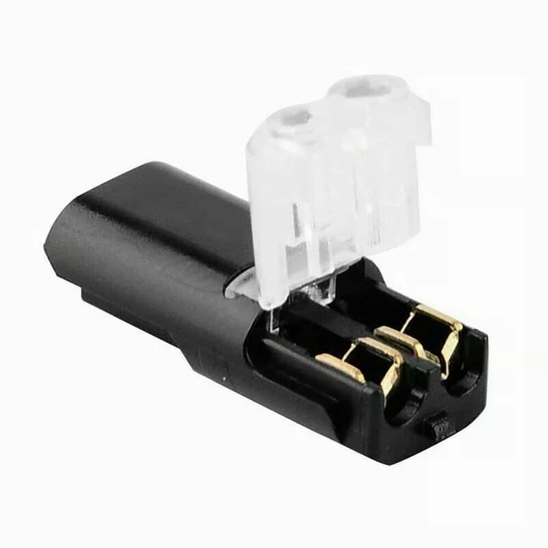 Double-Wire Push-In Electrical Wire Connectors, 100 Pack - View 3