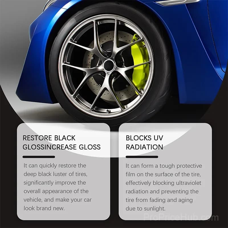 Tire & Wheel Cleaning and Refurbishing Wax - View 5