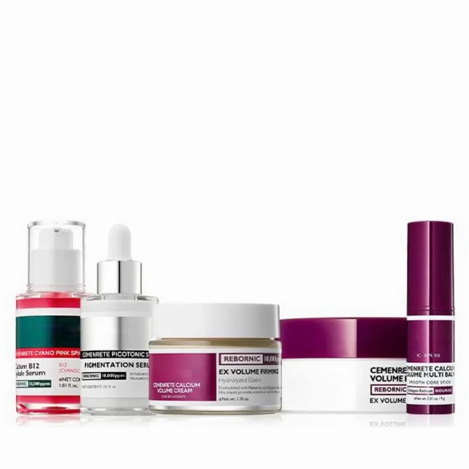 Calcium Collagen Skin Firming Set for Pores and Volume - View 1