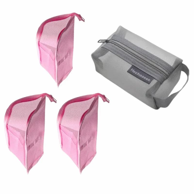 Portable Lightweight Travel Toiletry Bag, White, 1 Piece - View 26