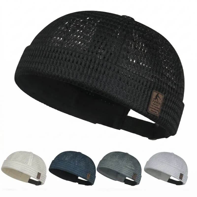 Men's Breathless Mesh Skull Cap - Lightweight Summer Outdoor Hat - View 10