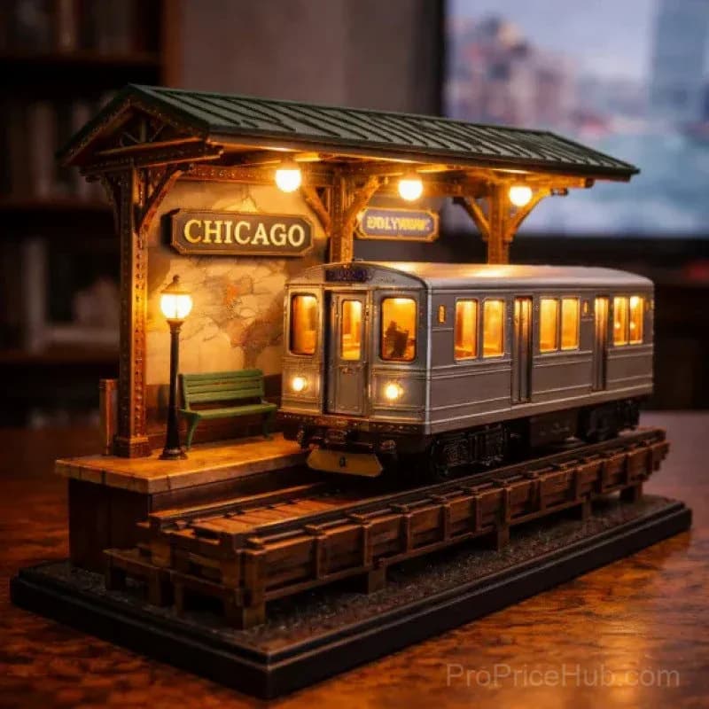 San Francisco Cable Car Lamp - View 2