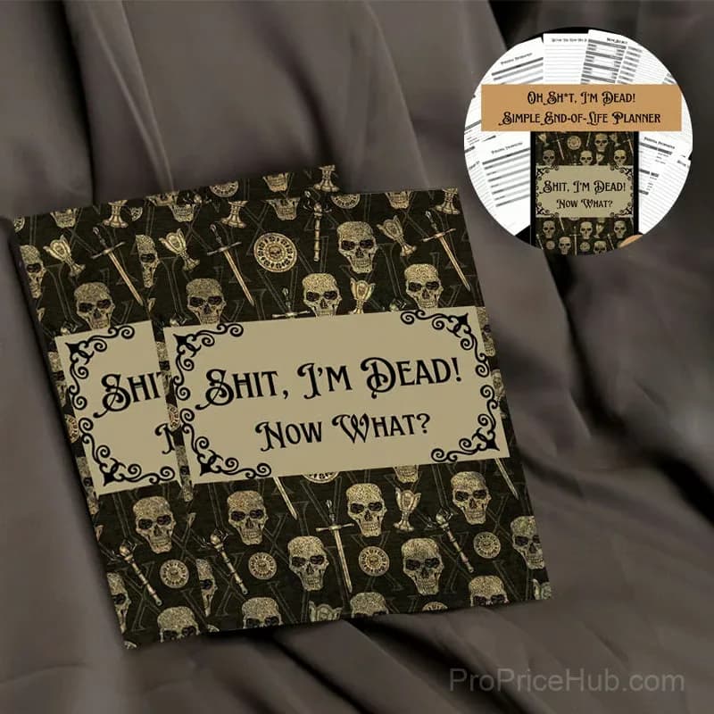 Sh*t...I'm Dead! End of Life Planner, Single Copy - View 3