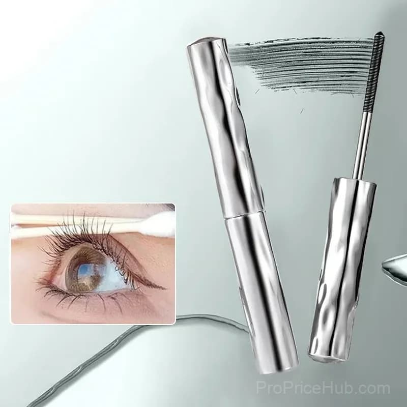 Waterproof Sweatproof Lengthening & Curling Mascara, Black - Alt