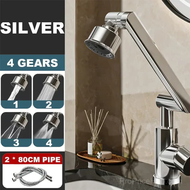 Grey 2-Mode Universal Hot and Cold Faucet Attachment - View 27