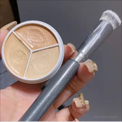Tricolor Concealer with 3 Shades - View 2