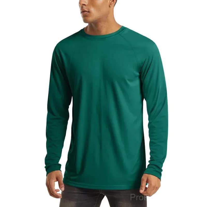 Men's UPF 50+ Long Sleeve Performance Shirt - Quick Dry, Lightweight, Breathable - View 16