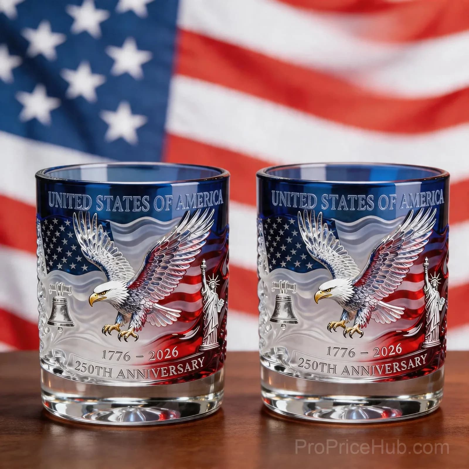 2026 USA 250th Anniversary Commemorative Glass – 1776-2026 Heritage Edition - View 6