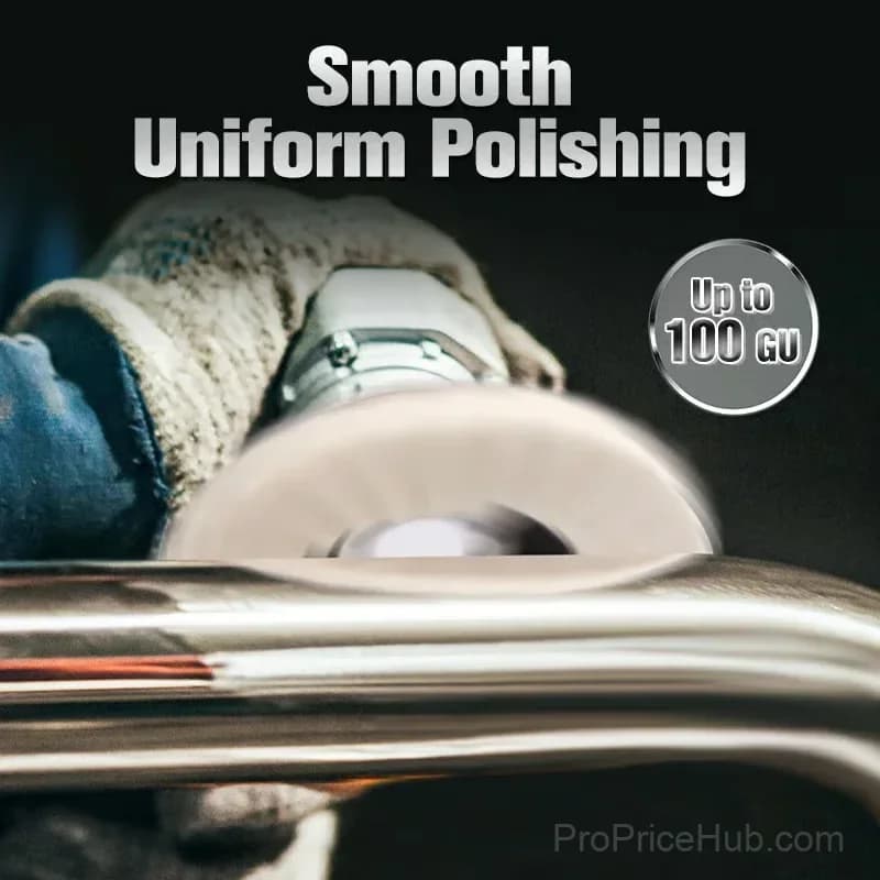 115mm Wool Felt Flap Polishing Discs, 2-Pack - View 3