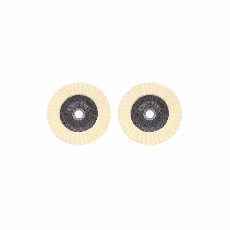 Wool Felt Flap Polishing Discs, 115mm, 2-Pack - View 2