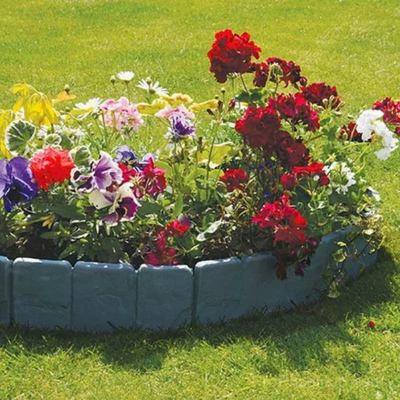 Imitation Stone Garden Fence - View 2
