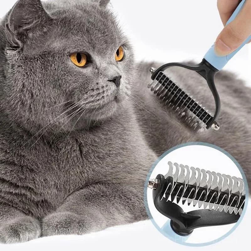 Dual-Sided Pet Grooming Comb for Dogs and Cats - View 6