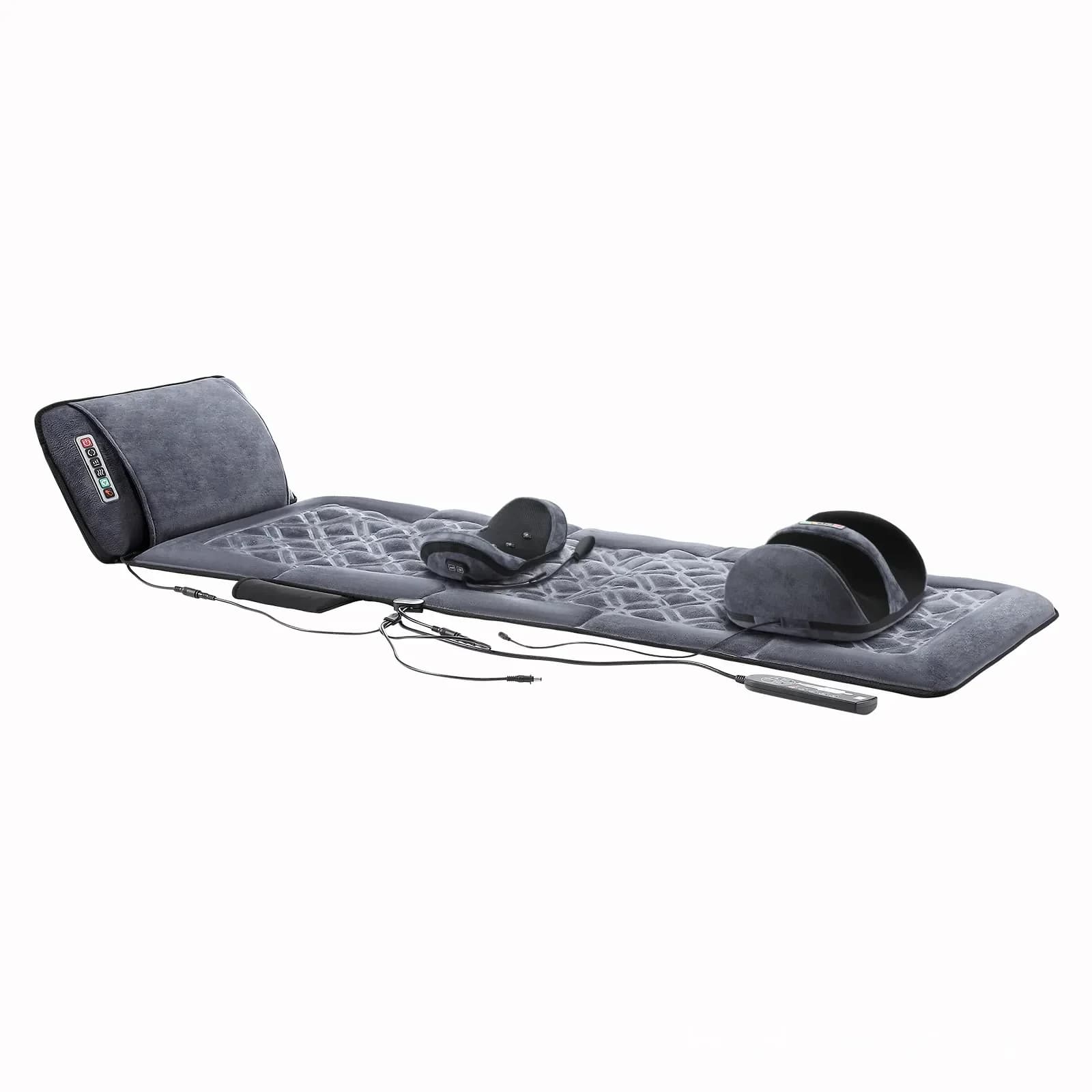 HOMASA Heated Full-Body Shiatsu Massage Mat with Lumbar Support - View 12