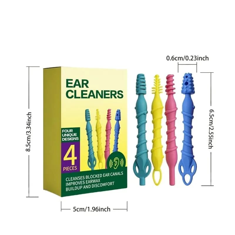 Ear Canal Cleaner Tool Set, 4-Piece - Main