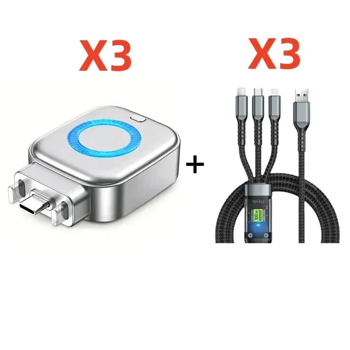 Auto Power-Off Fast Charging Adapter (1 Pack) - View 12