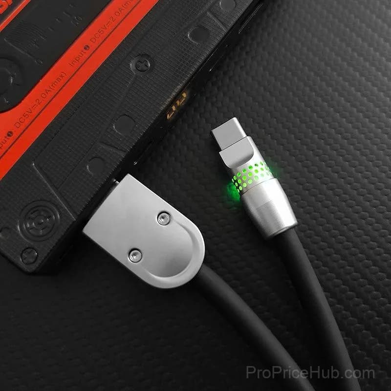100W Fast Charging Cable with RGB Glow - View 5