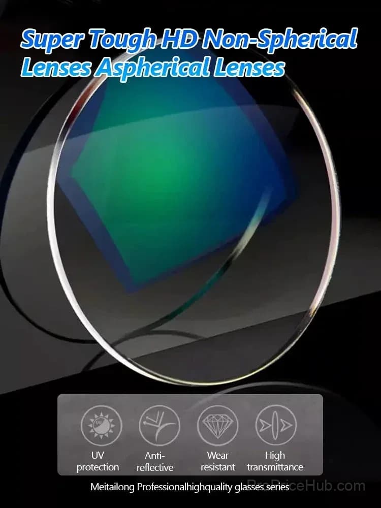 Metal Frameless Reading Glasses - Blue Light & UV Blocking - View 3