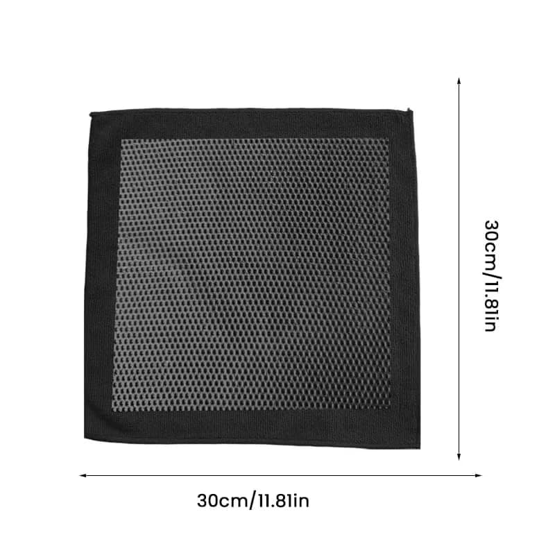 Synthetic Clay Towel for Auto Detailing, Black, 1-Pc - View 1