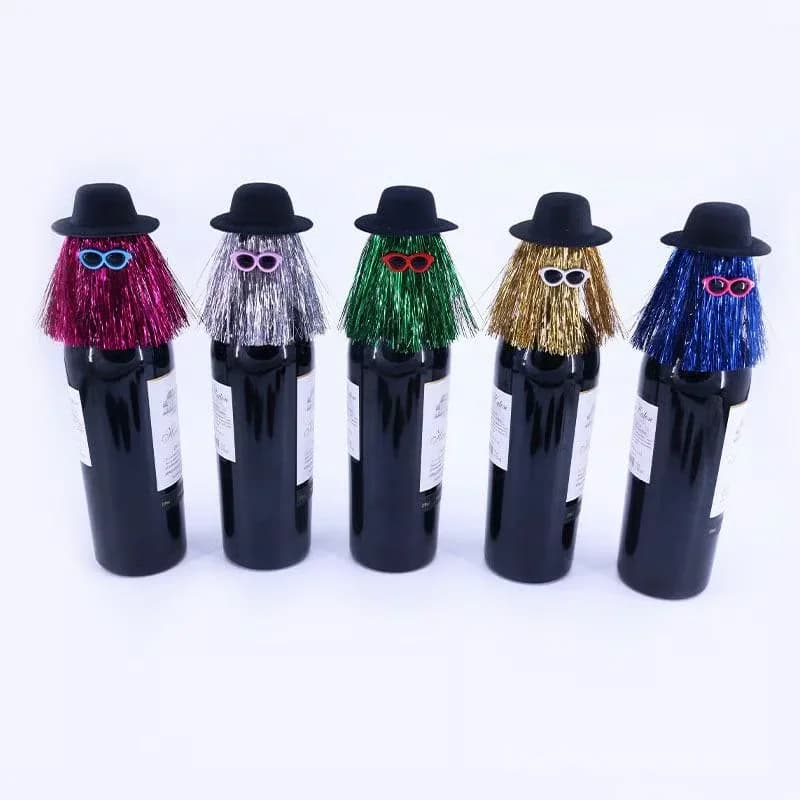 Purple Halloween Wine Bottle Cap Decoration Ornament - View 4