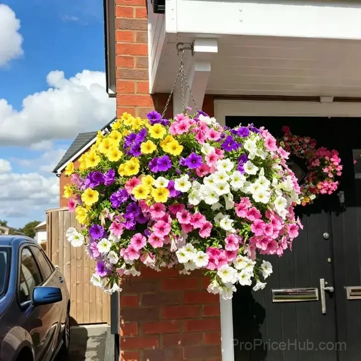 UV Resistant Artificial Petunias Flowers - Main