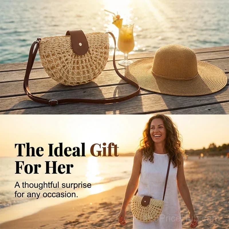 Woven Crossbody Bag for Women - View 8