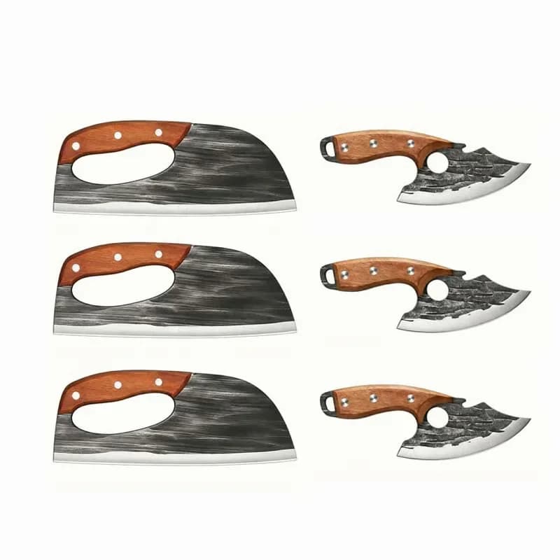 Hand-Forged Kitchen Splitter Knife, 1-Piece - View 5