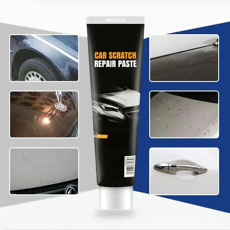 Car Scratch Repair Paste Kit with Sponge and Thick Towel - View 6