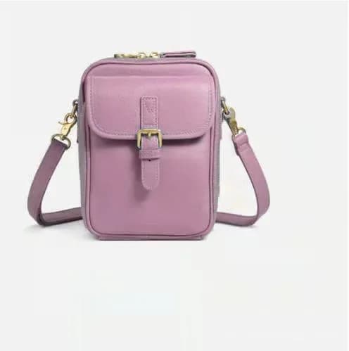 Brown Leather Crossbody Bag - View 21