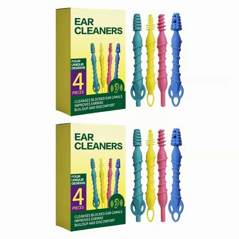 Ear Canal Cleaner Tool Set, 4-Piece - Alt