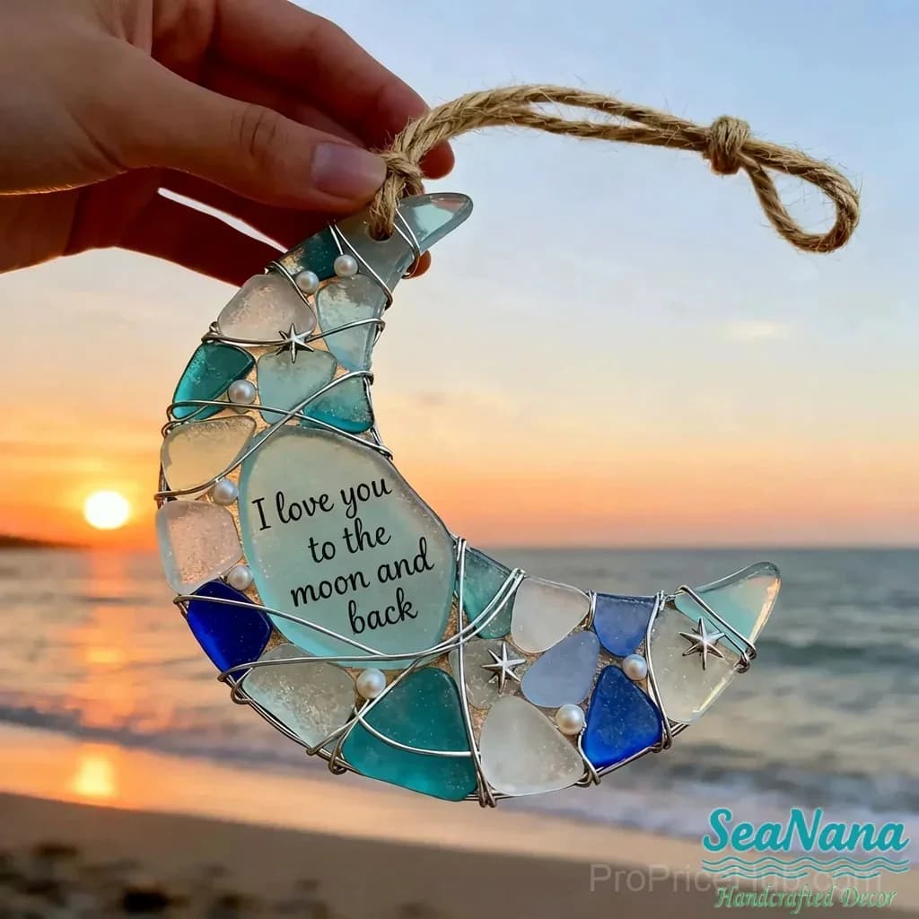 I Love You to the Moon and Back Decorative Ornament - Main