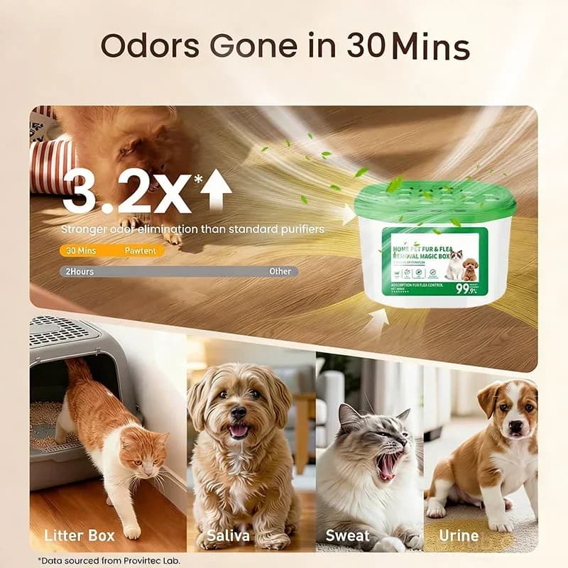 Pet Fur & Odor Removal Magic Box - View 2