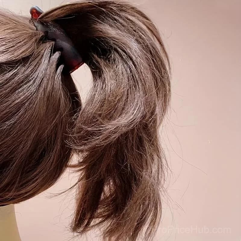 4-Pack Mini Non-Slip Banana Hair Clips for Thin/Fine Hair - View 6