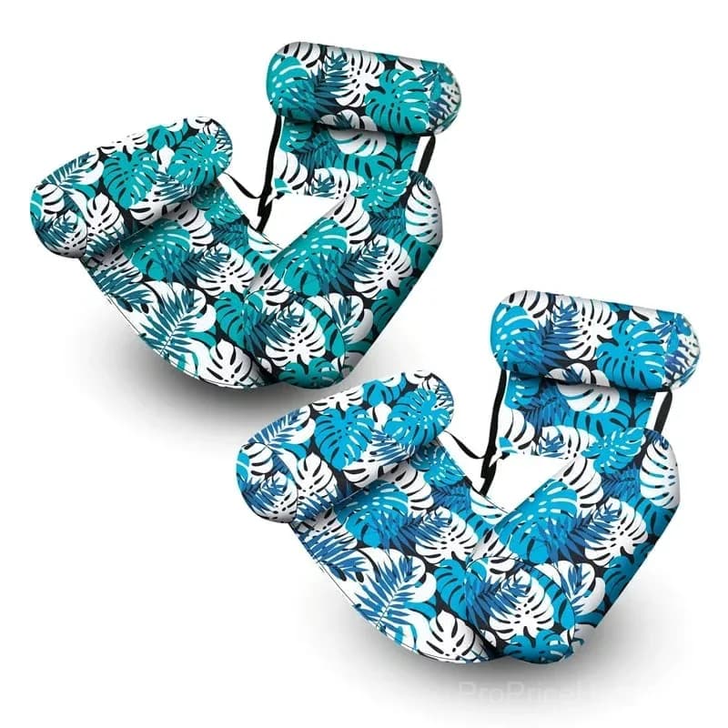 Green Inflatable Pool Lounge Chair - View 5