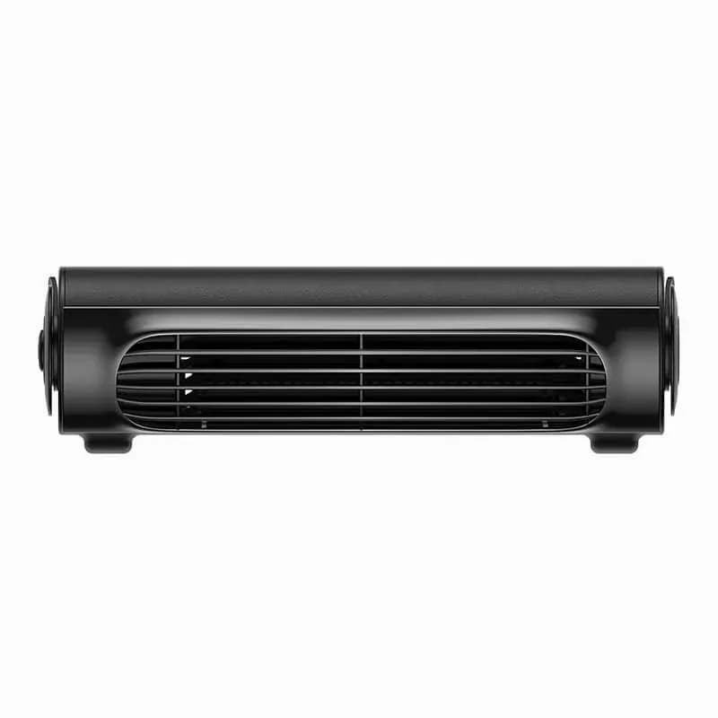 White Car Seat Cooling Fan for Vehicle Interior - Alt