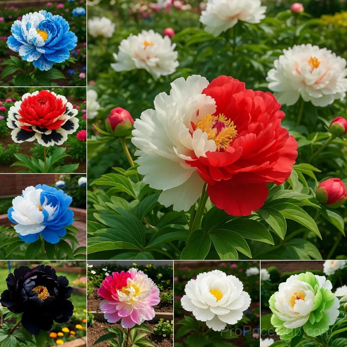 Rare Double Peonies - Big Beautiful Blooms, Seeds & Bulbs - View 2