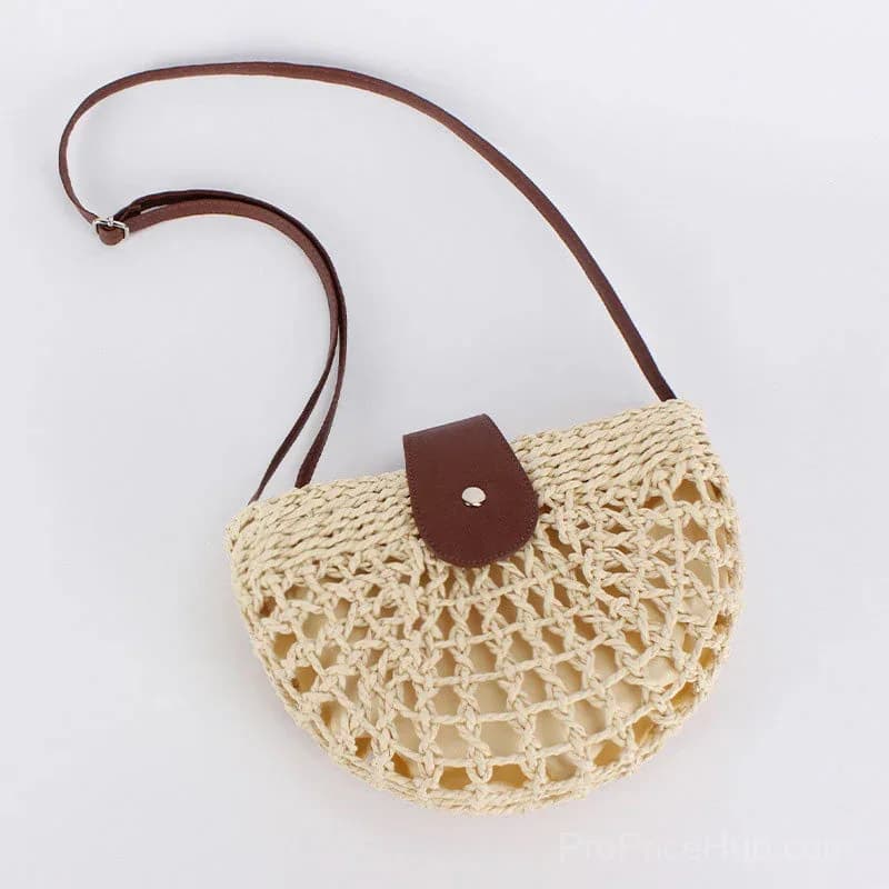 Woven Crossbody Bag for Women - Main