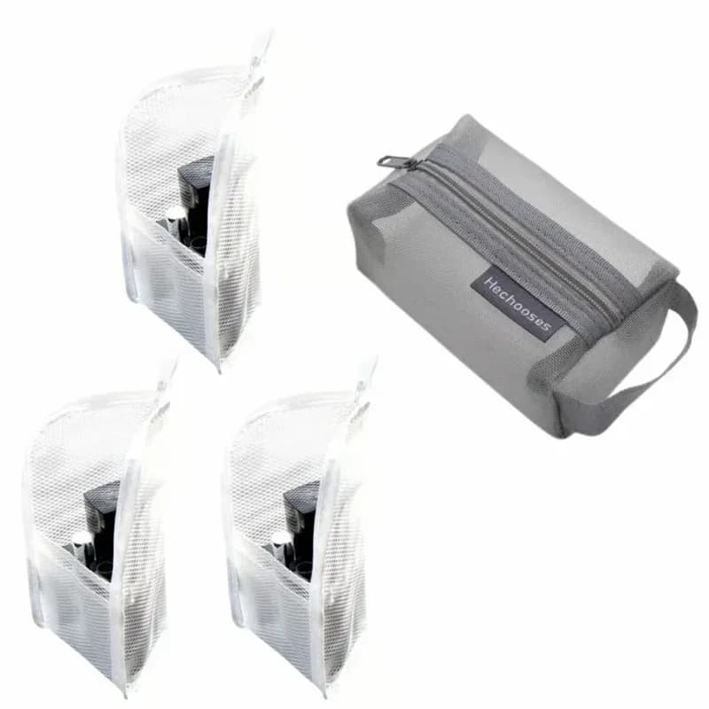 Portable Lightweight Travel Toiletry Bag, White, 1 Piece - View 14