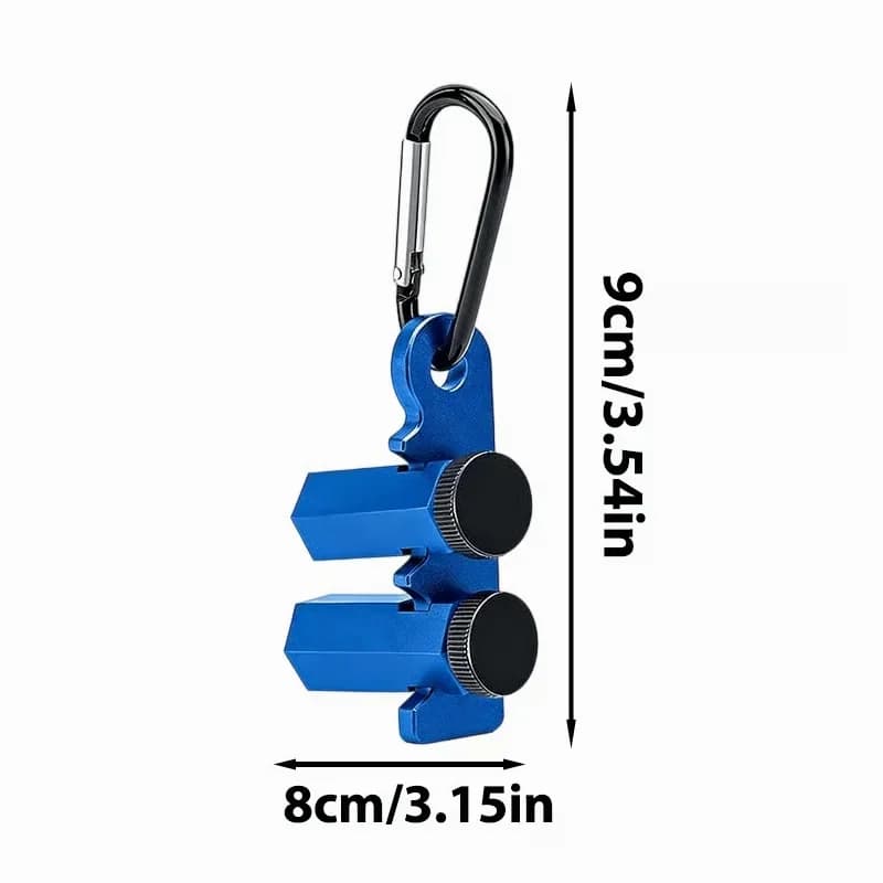 Blue Framing Square Attachment Jigs, Hand Tool Accessory - View 1