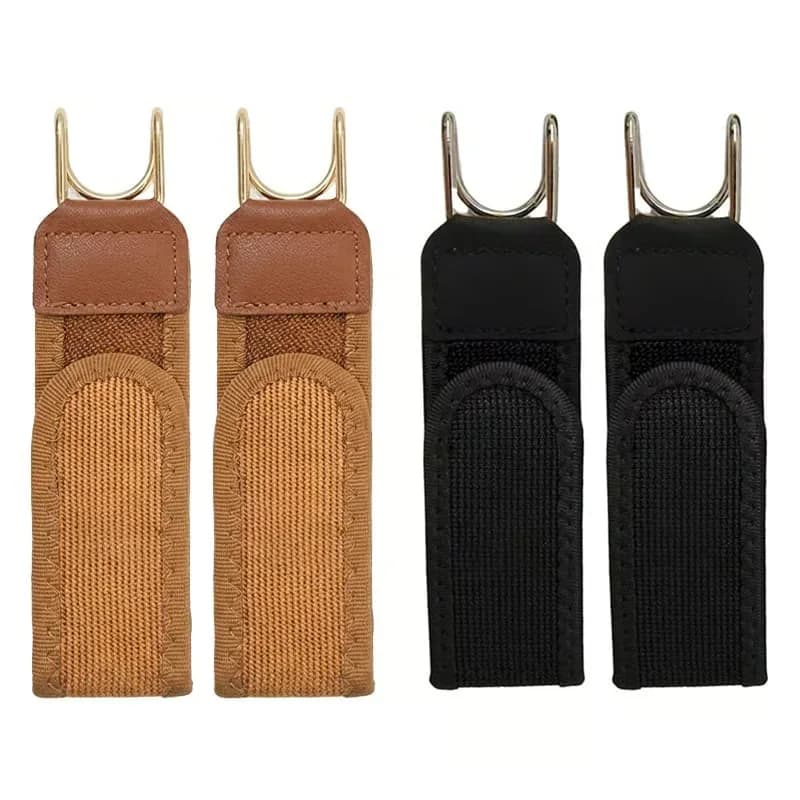 Brown No Buckle Belt, 1 Pair - View 7