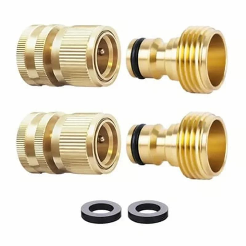 Garden Hose Quick Connector Set, 2-Pack - Main