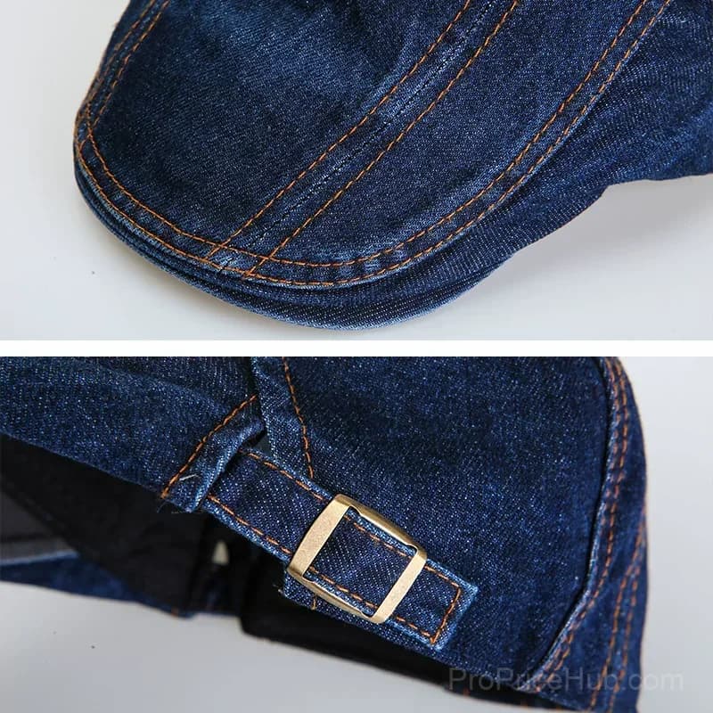 Unisex Vintage Beret Cap - View 3