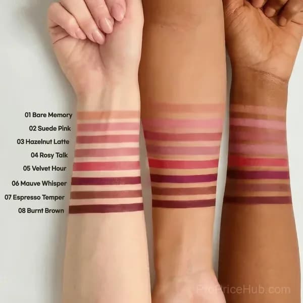 Easy Glide Lip Liner Pencil, 01 Bare Memory - View 9
